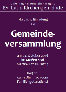 Gemeindeversammlung