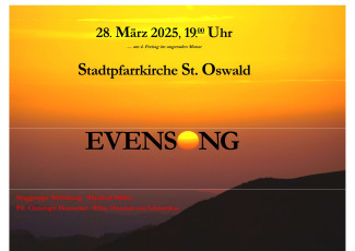 Evensong März 2025
