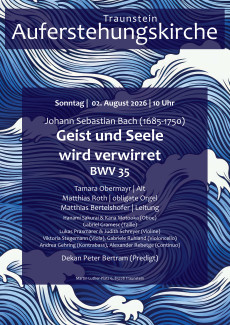 Bachkantate Geist und Seele