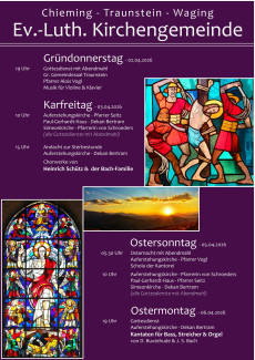 Gottesdienste Kar-Ostern 26